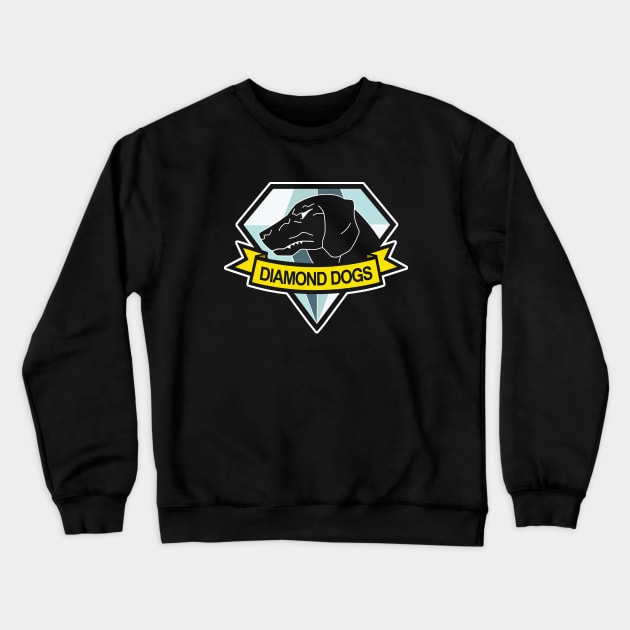 Diamond Dogs Metal Gear Solid Crewneck Sweatshirt by Alfons